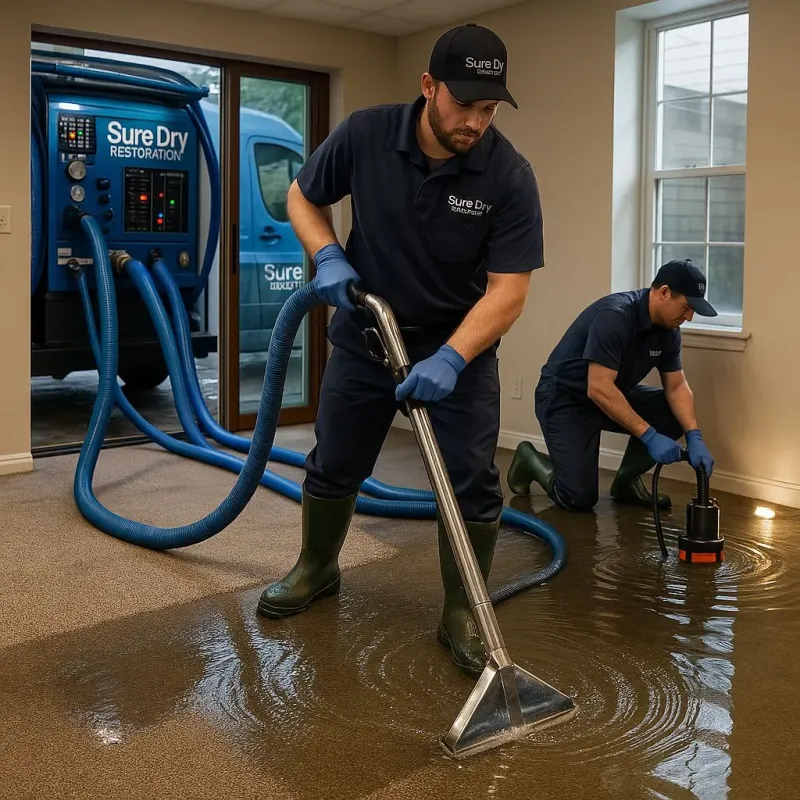 Water Extraction and Removal process in West Brattleboro, VT